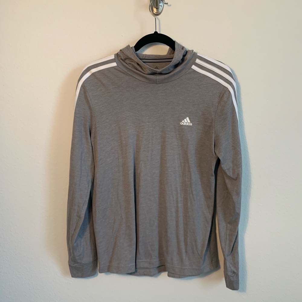 Lightweight Adidas Long Sleeve Pullover